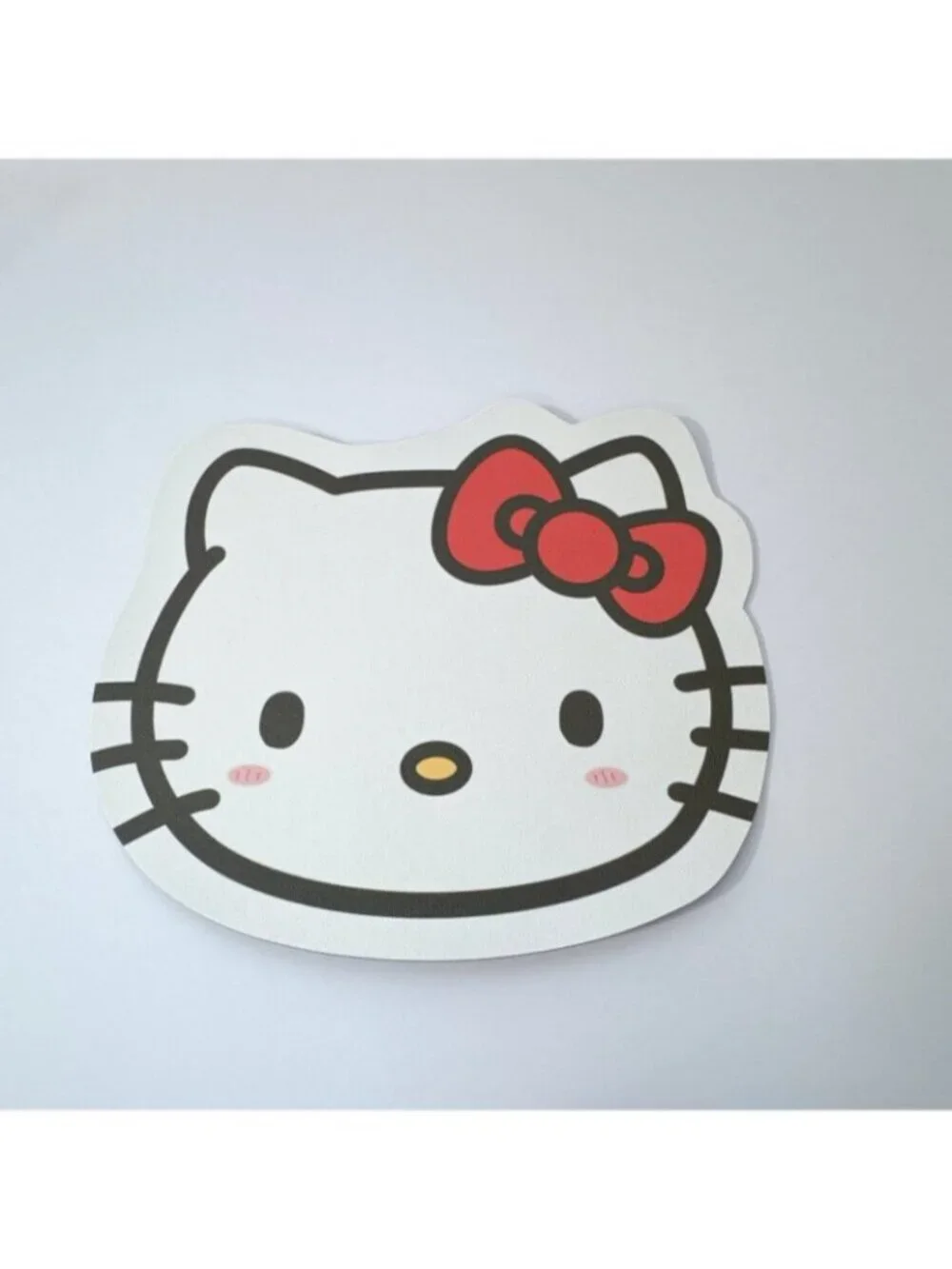 Cute Kitty Face Mouse Pad Kawaii Desk Pad Non Slip Mouse Mat